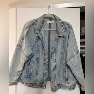 Mango Light Blue Jean Jacket
